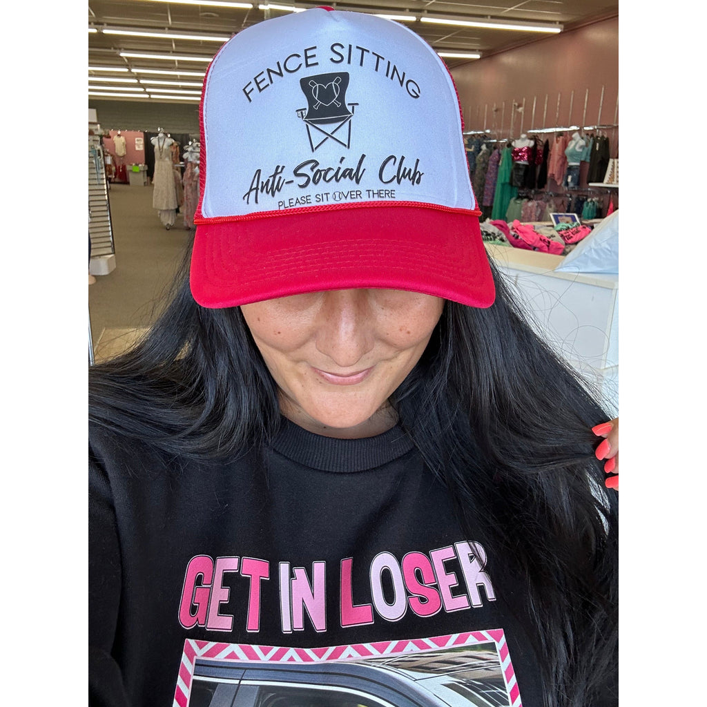 Anti-Social Fence Sitting Club Hat