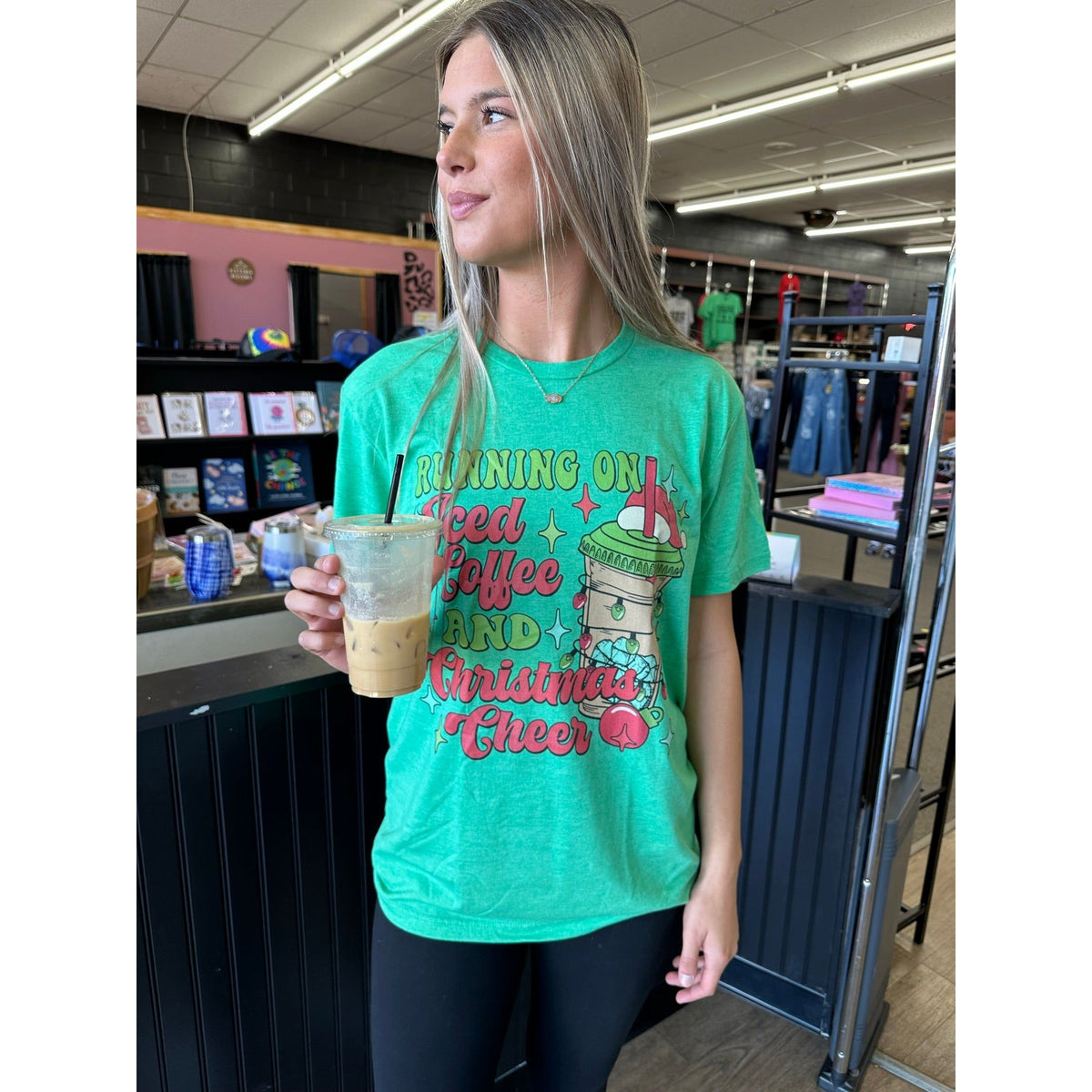 Coffee And Christmas Soft style Tee or Sweatshirt