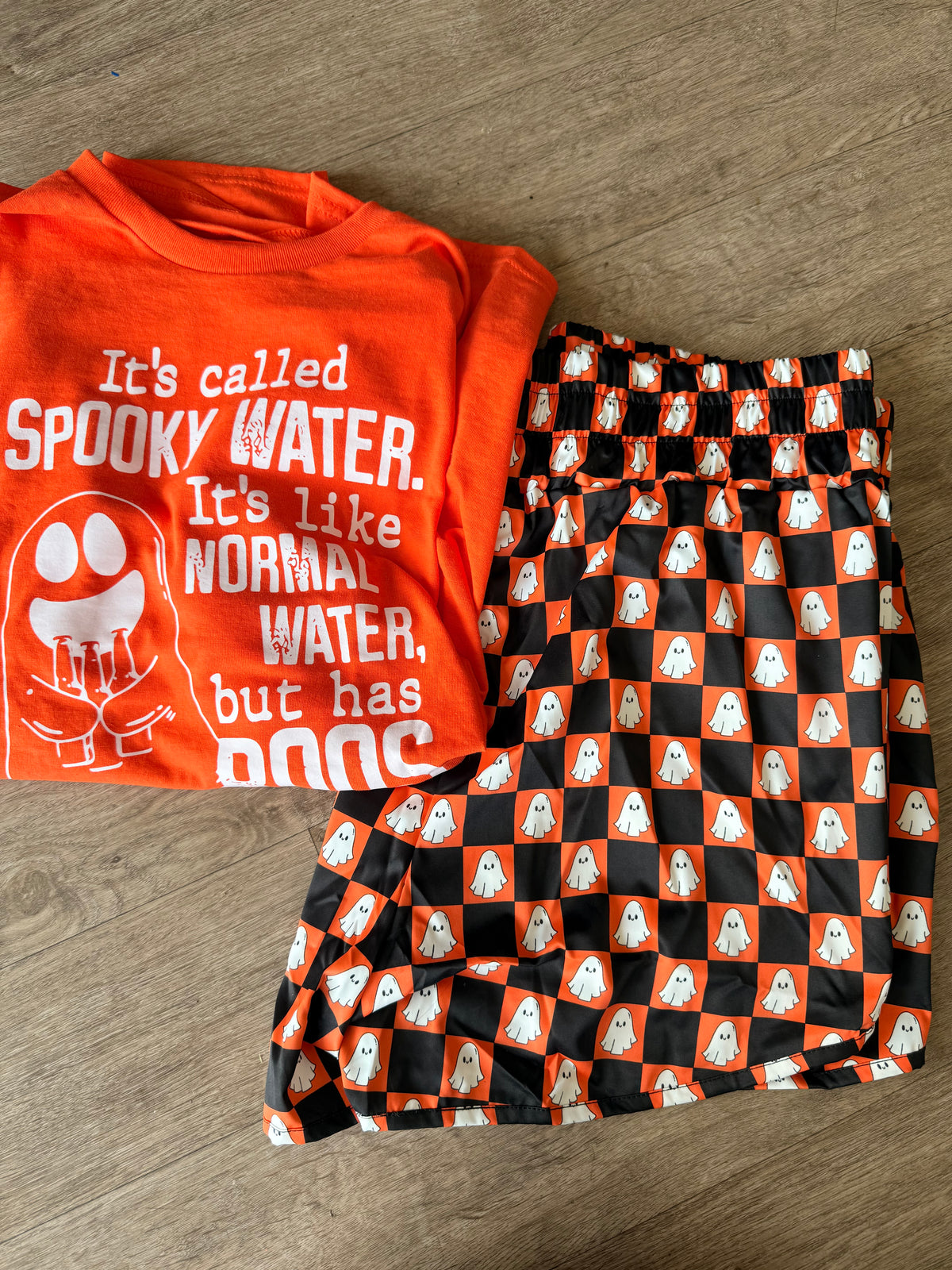 Halloween Ghost Shorts
