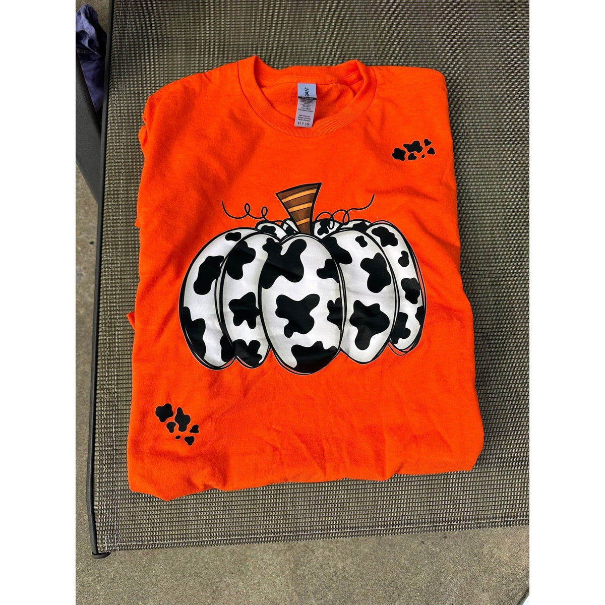 Cow pumpkin halloween Tee or sweatshirt