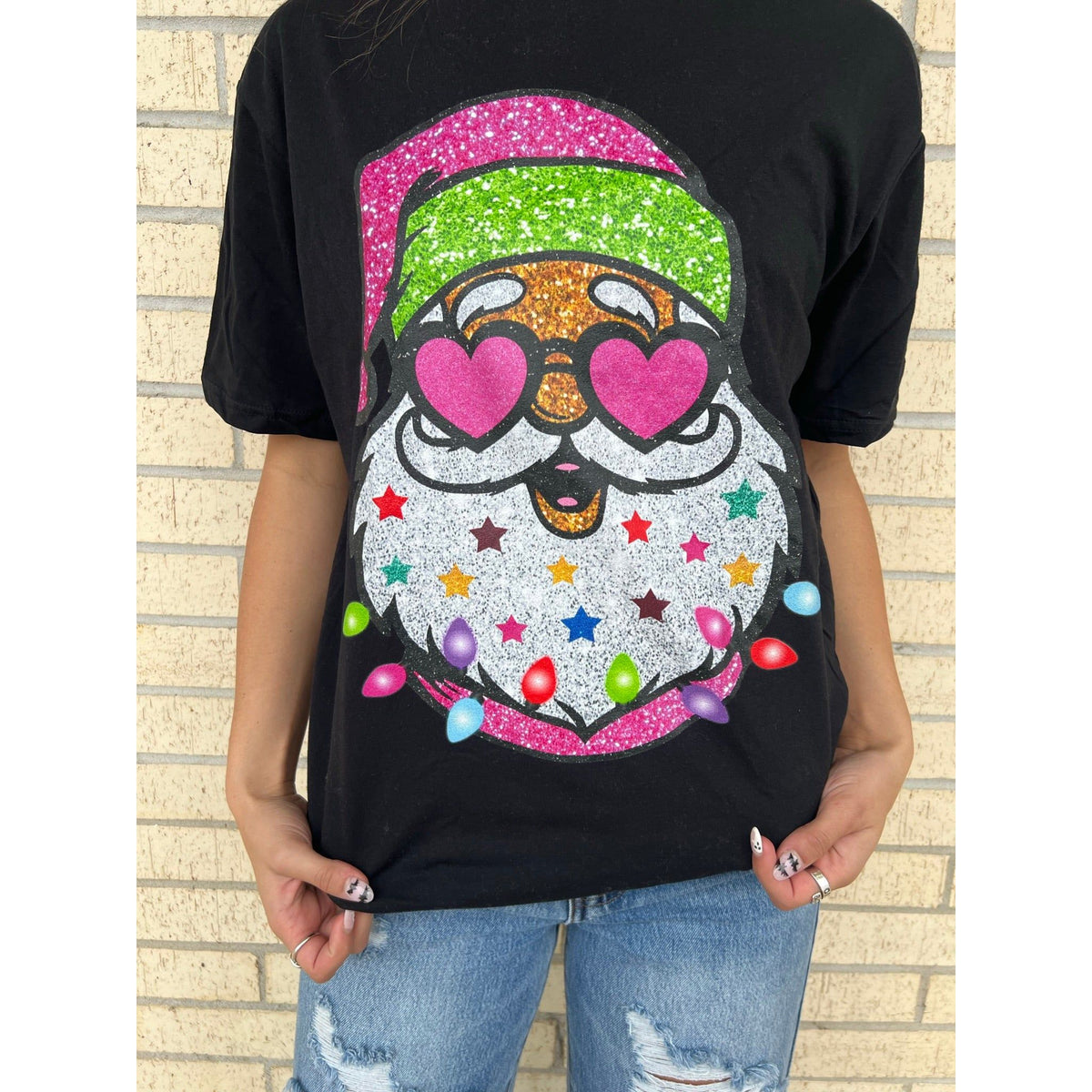 Groovy Santa Beard Sweatshirt or tee