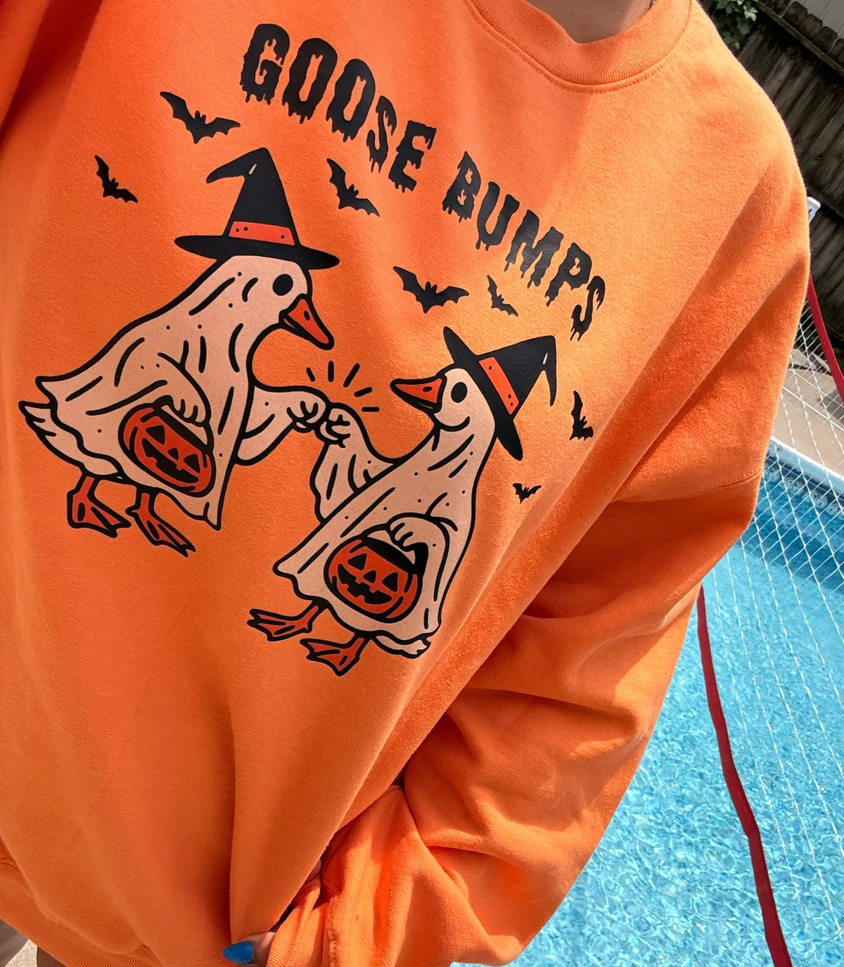 Goose bumps halloween tee or sweatshirt