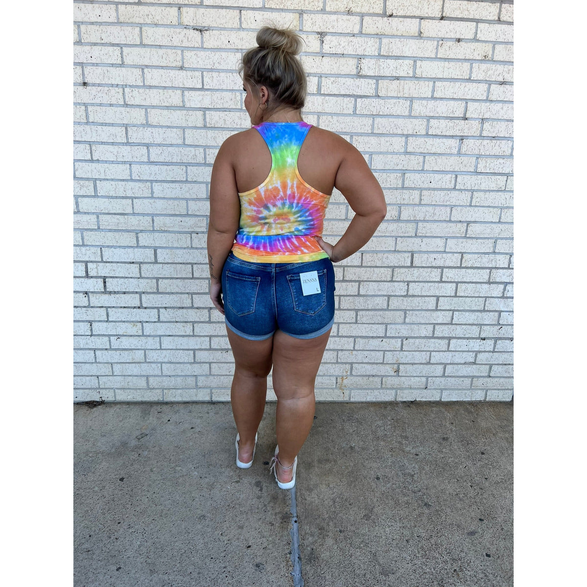 Gabbi Pastel Tie Dye Tank Top