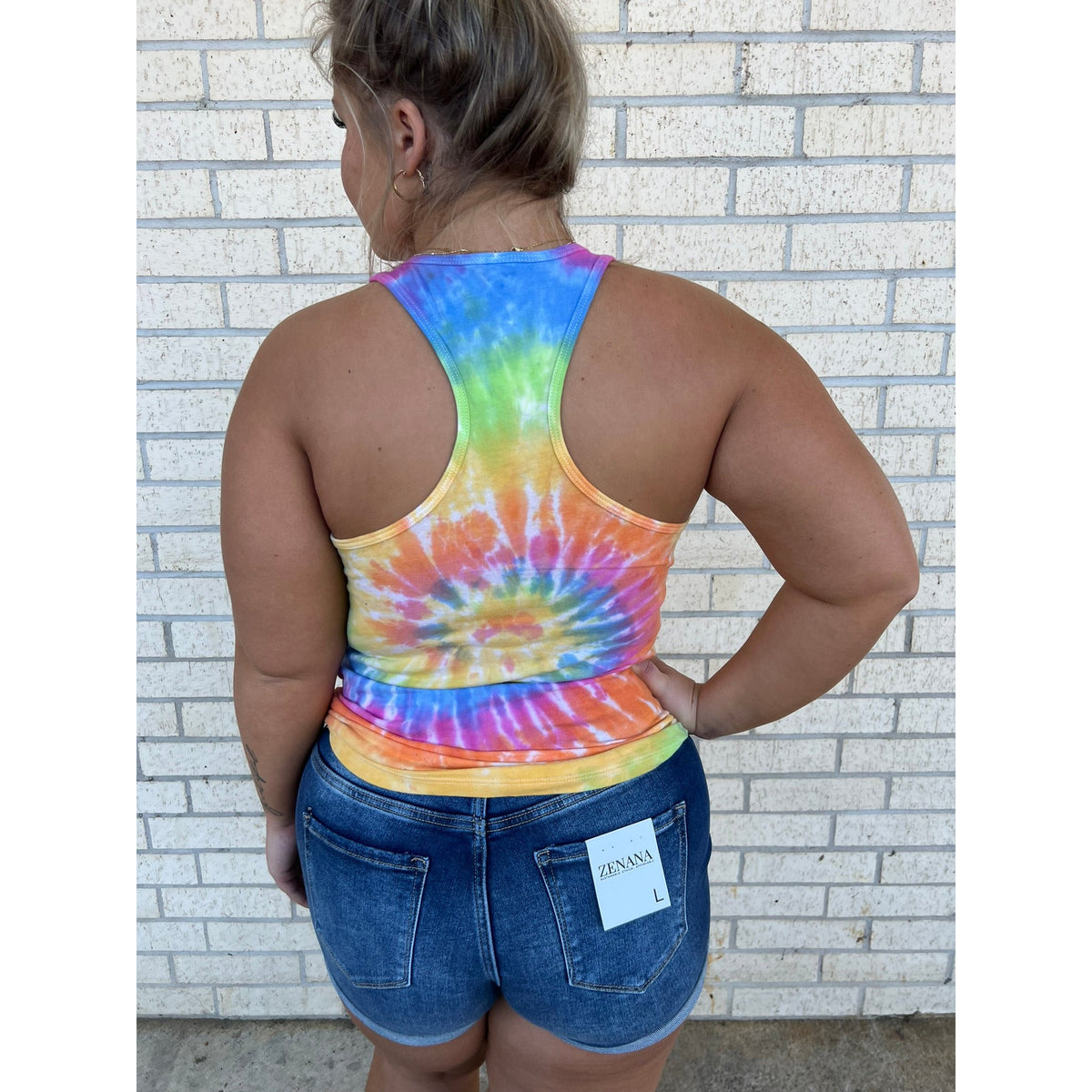 Gabbi Pastel Tie Dye Tank Top