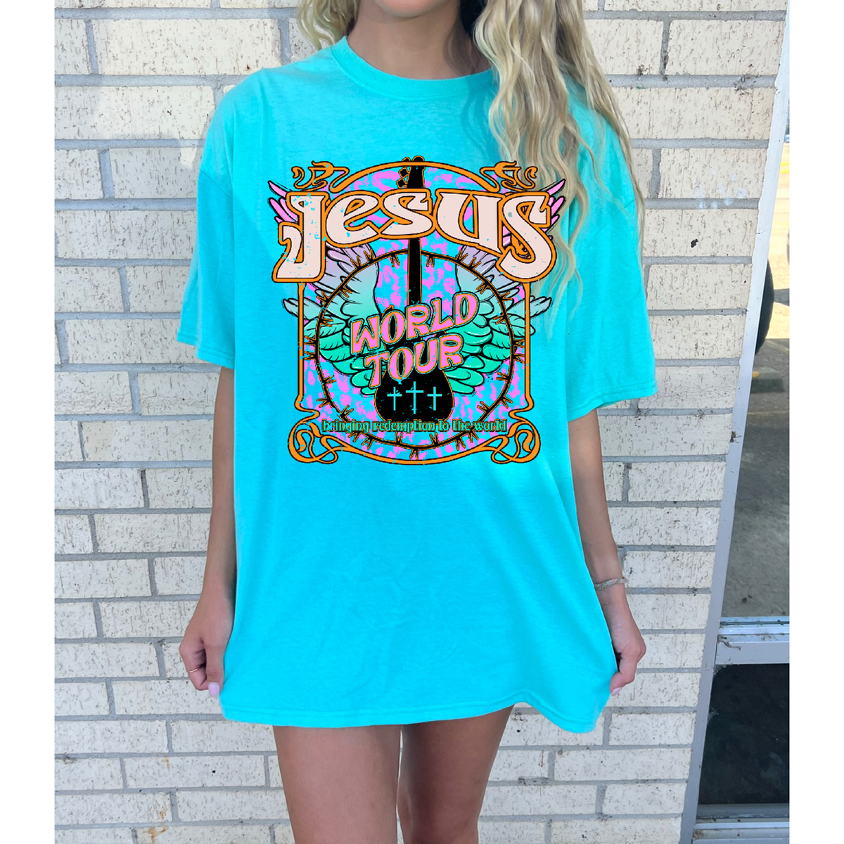 Jesus World Tour Christian tee or sweatshirt