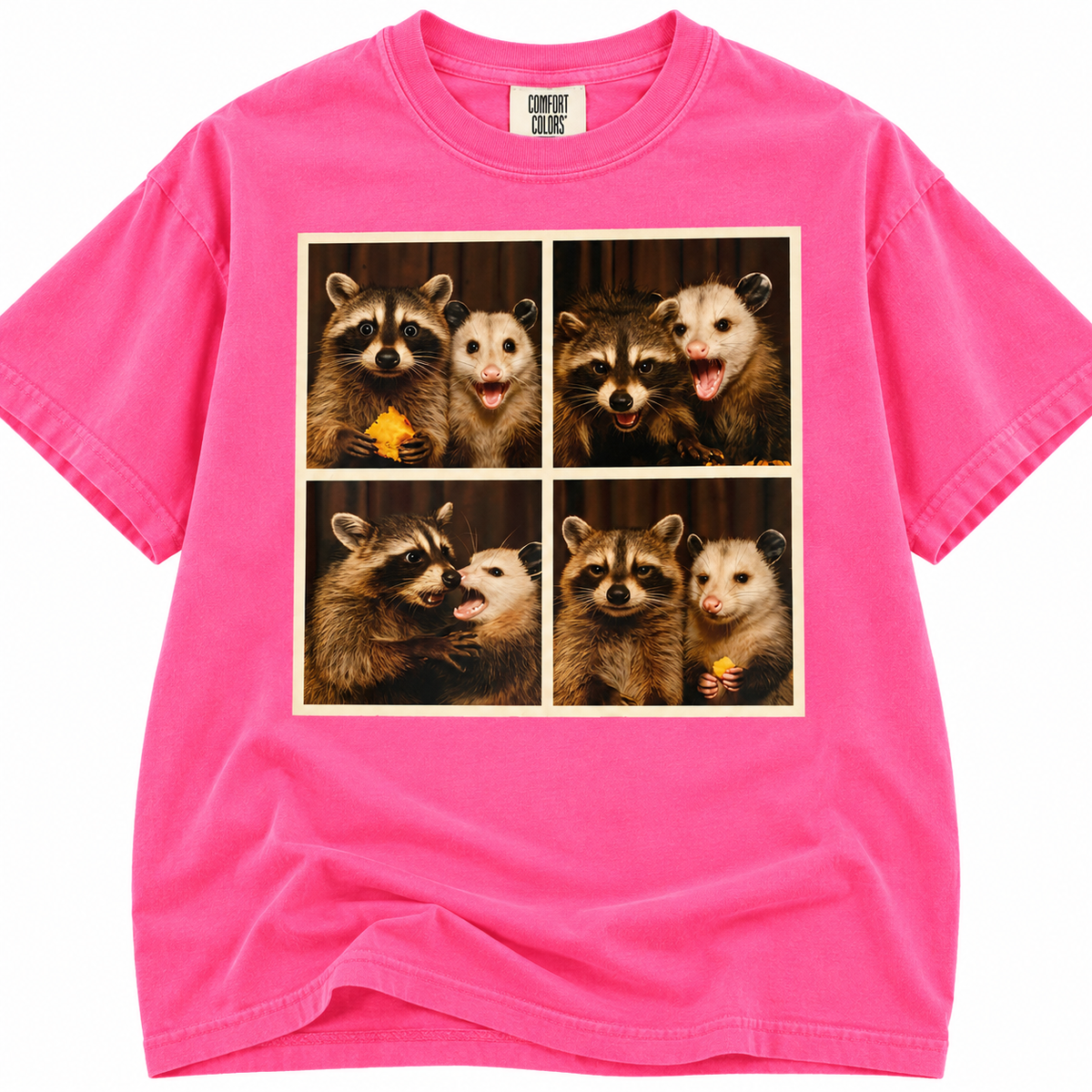 possum and racoon friend tee or sweatshirt