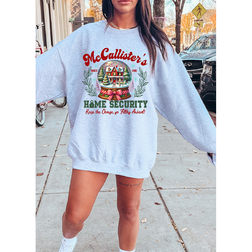 Home Security Christmas Tee or Sweatshirt