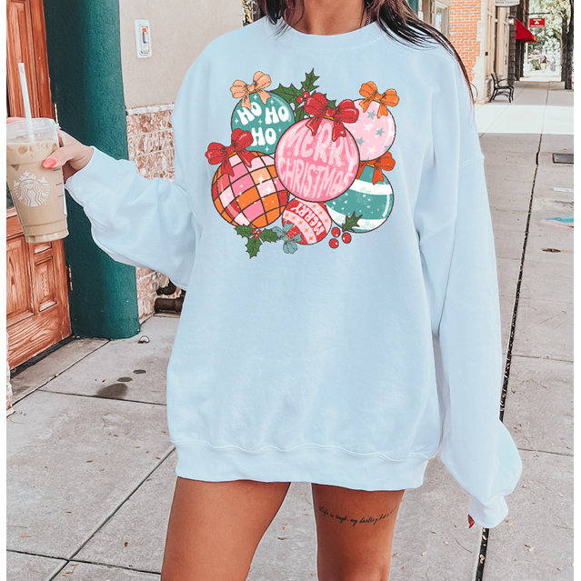 Christmas Ball Cutesy Tee or sweatshirt