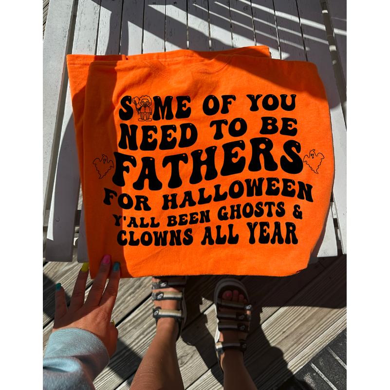 Father for Halloween Tee or Sweatshirt