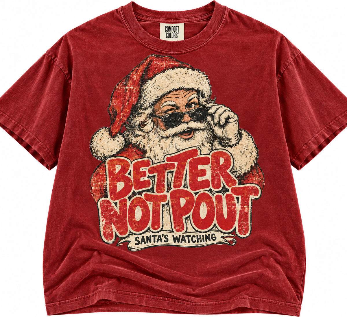 better not pout Christmas tee or sweatshirt