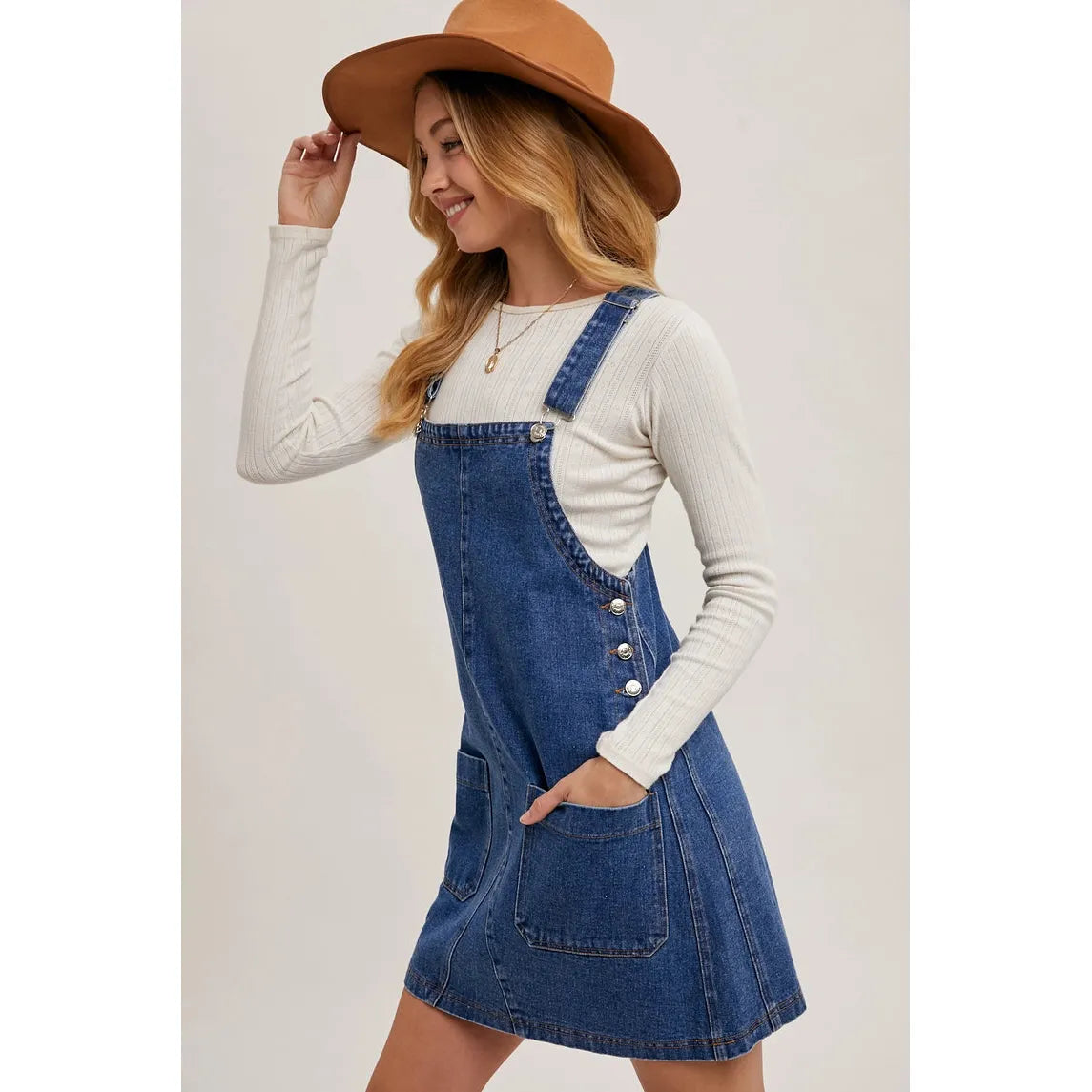 Denim Overall dress