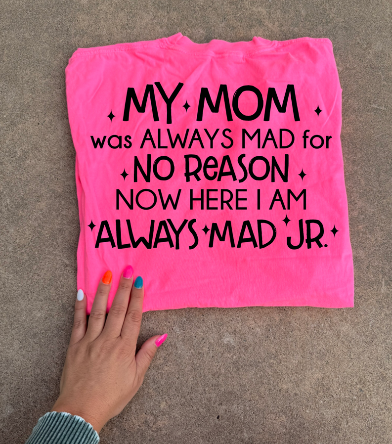 always mad jr tee or sweatshirt