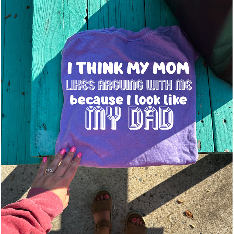 Mom like to argue tee or sweatshirt