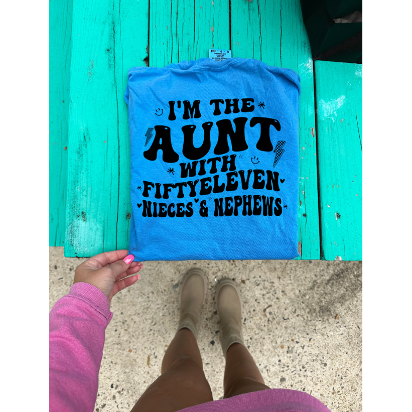 fiftyeleven Aunt tee or sweatshirt