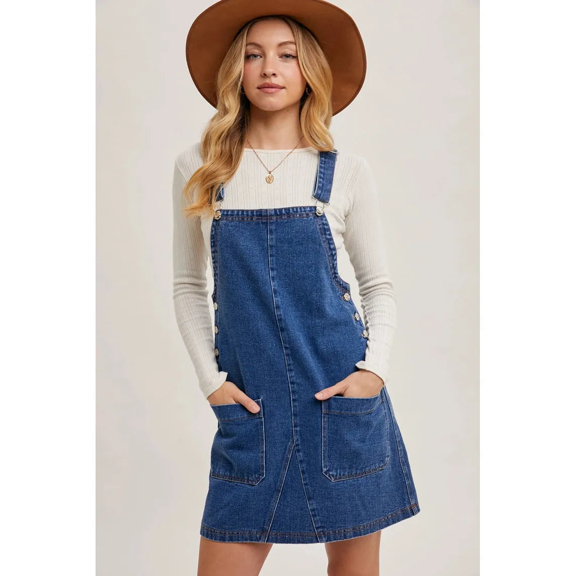 Denim Overall dress