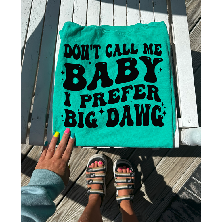 Big Dawg tee or sweatshirt