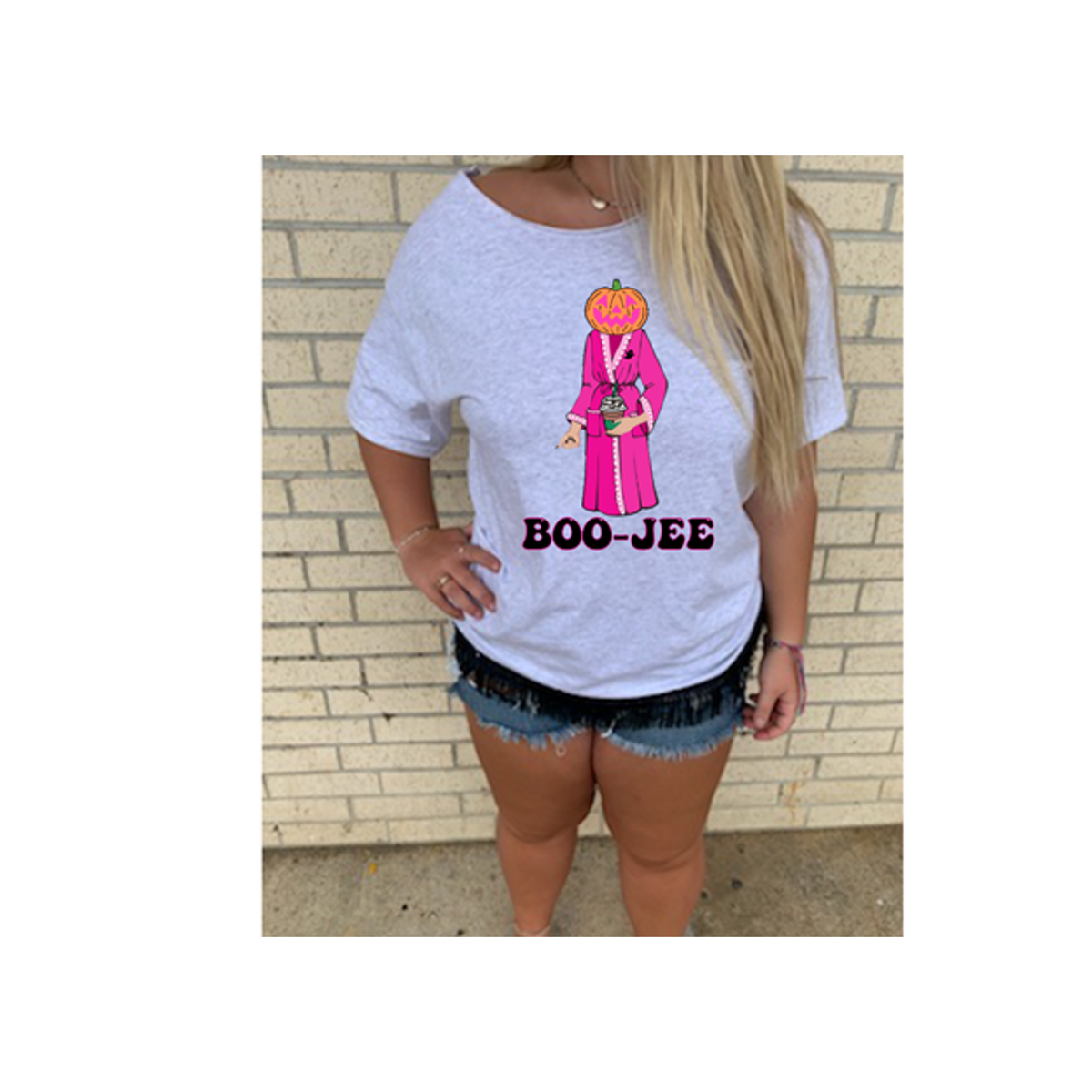 Boo-Jee Halloween Sweatshirt or Tee