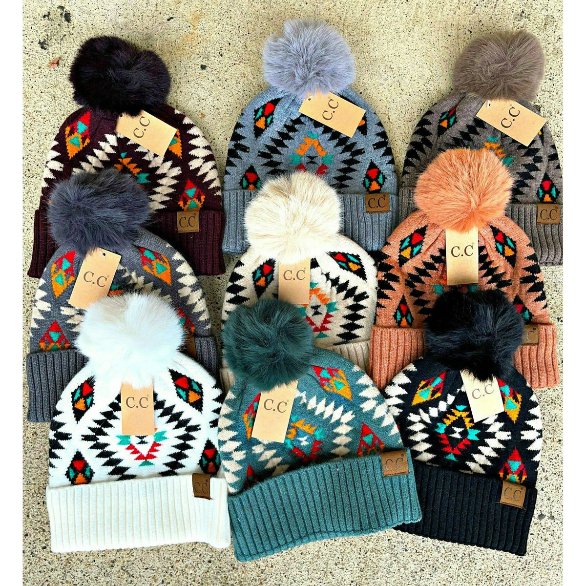 Aztec CC beanie (8 colors)