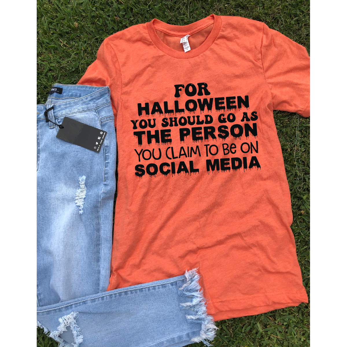 For Halloween Social Media tee or Sweatshirt