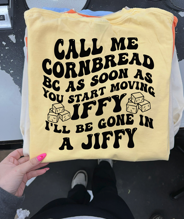 Call me cornbread moving iffy Tee or sweatshirt