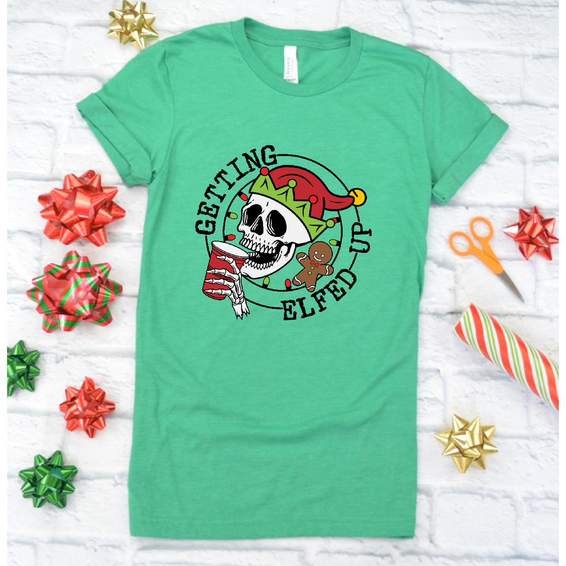 Getting Elfed Up tee or Sweatshirt Christmas