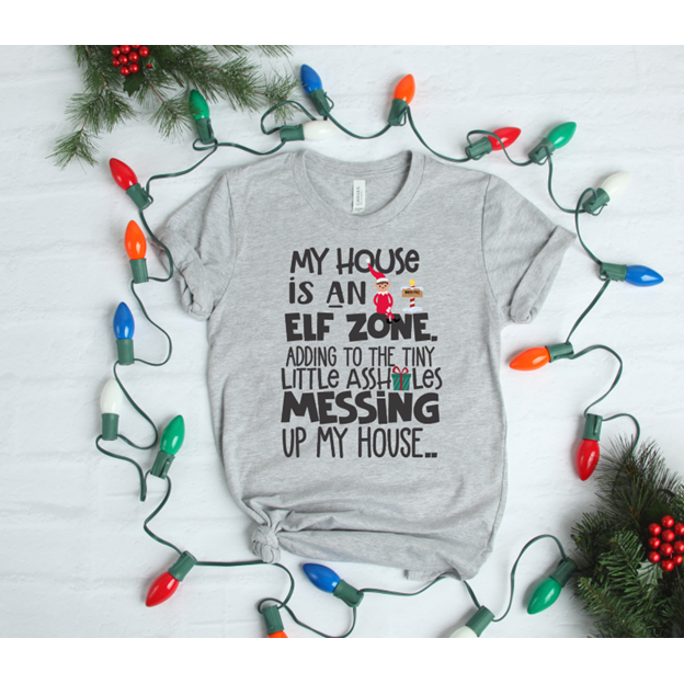 Elf Zone Sweatshirt Christmas