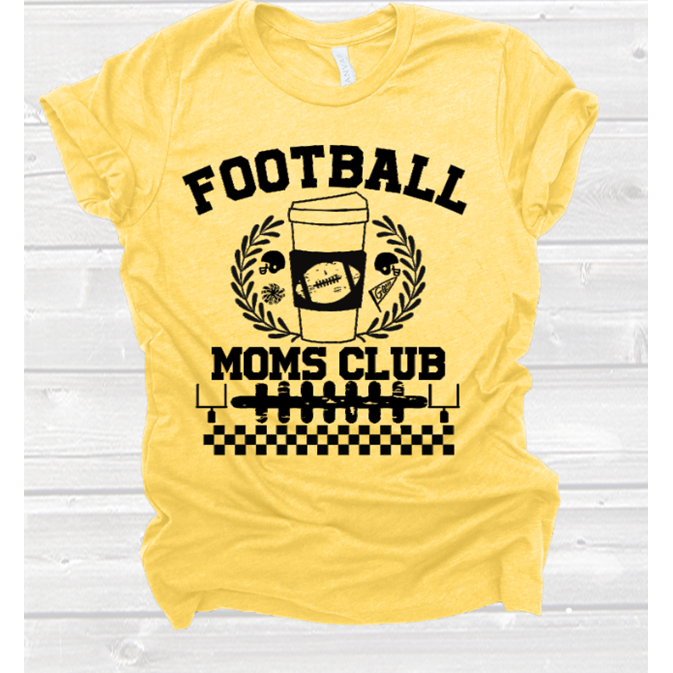 Football Moms Club Tee or Sweatshirt