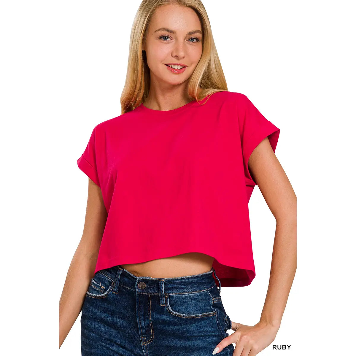 Soft Cropped Top (3 colors)