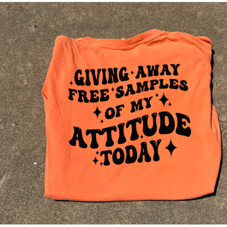 FREE Samples of my Attitude Tee or Sweatshirt