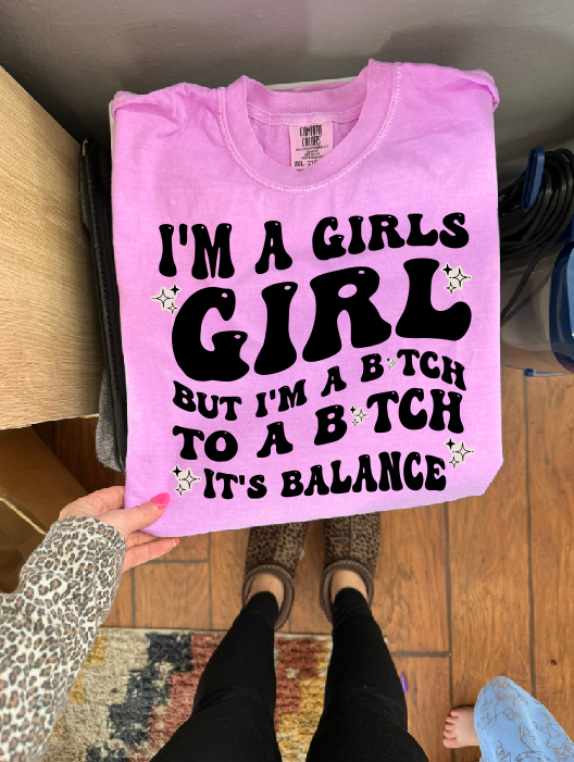 Girls girl  tee or sweatshirt