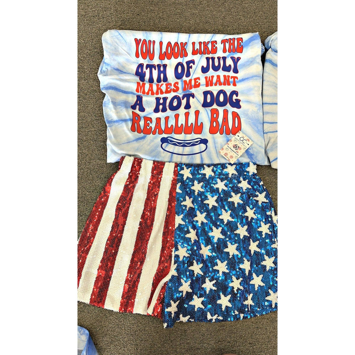 You look like the 4th of July Makes me want a Hot Dog  Tee