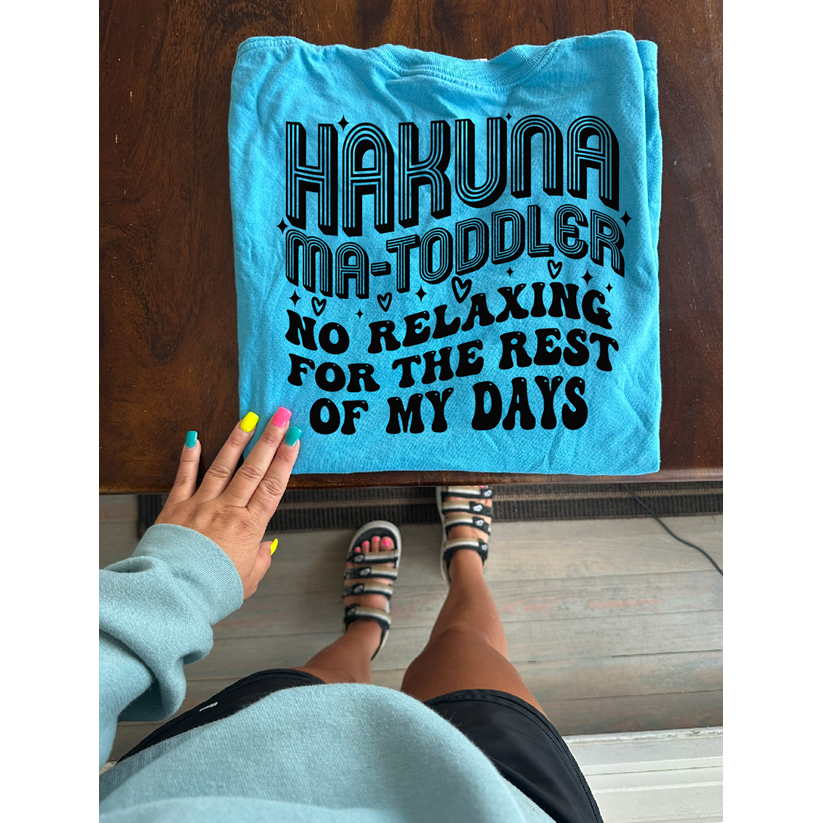 hakuna ma toddler Tee or sweatshirt