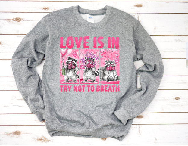 loves is in the air tee or sweatshirt