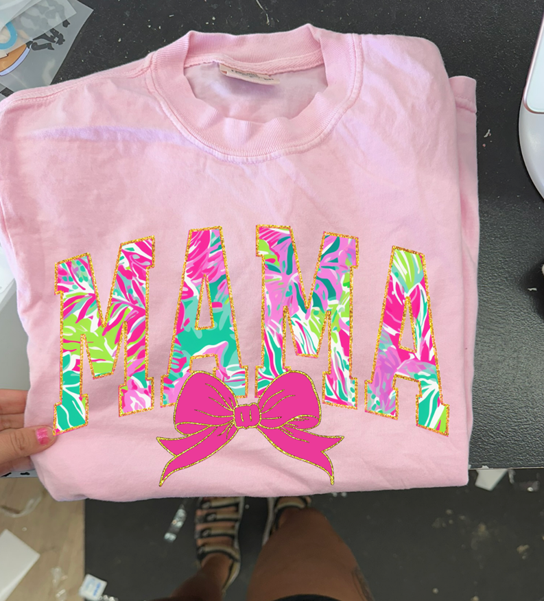 Mama Summer Print tee or sweatshirt