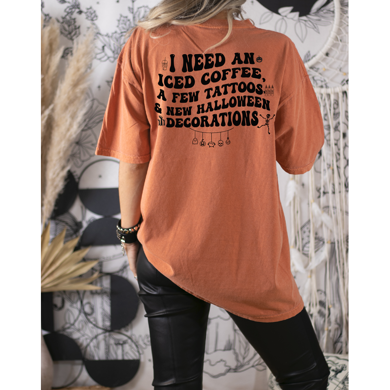 fall I need tee or sweatshirt