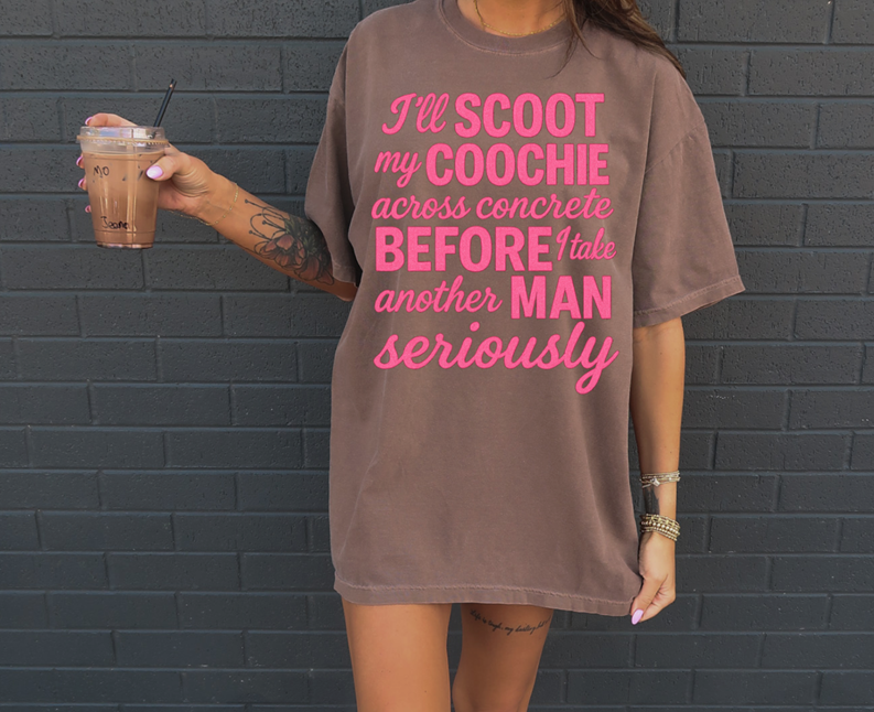 concrete before I trust a man tee or sweatshirt