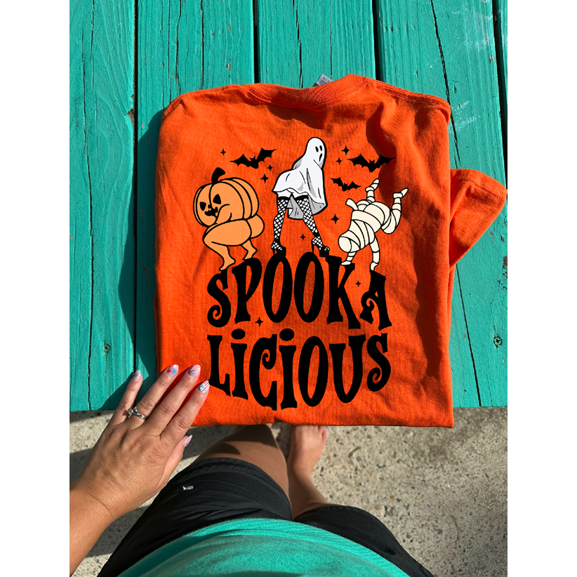 Spookalicious Halloween Tee or sweatshirt
