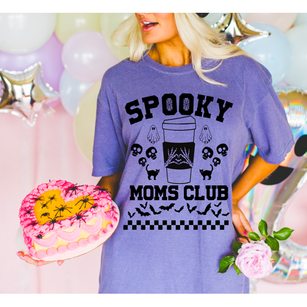 Spooky Moms Club halloween tee or sweatshirt