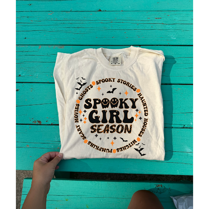 Spooky girl Season Halloween Tee or sweatshirt
