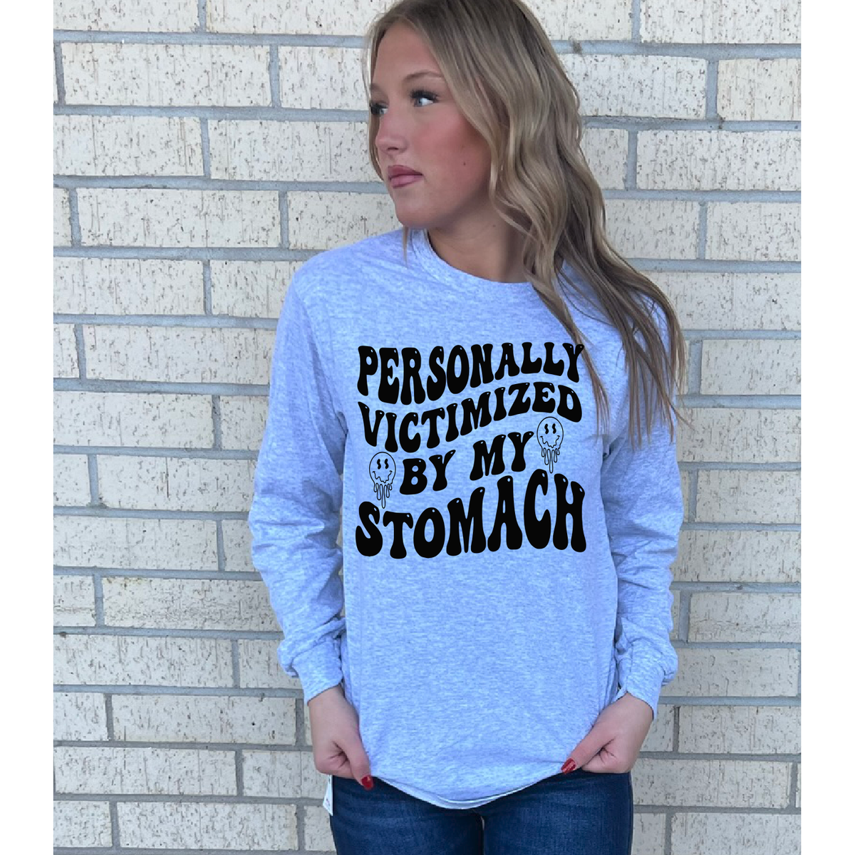 Personally Victimized by my Stomach tee or Sweatshirt