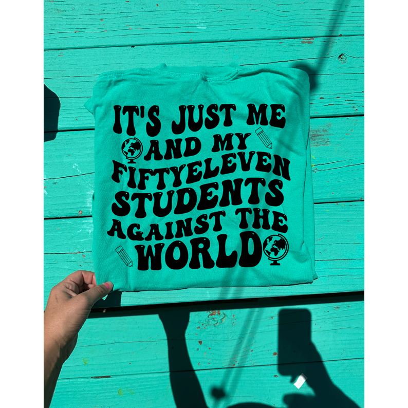 fiftyeleven  students teacher tee or sweatshirt