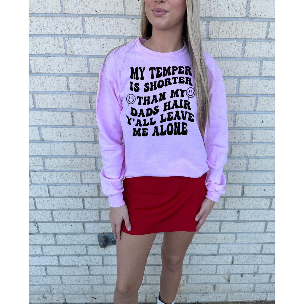 My temper tee or sweatshirt