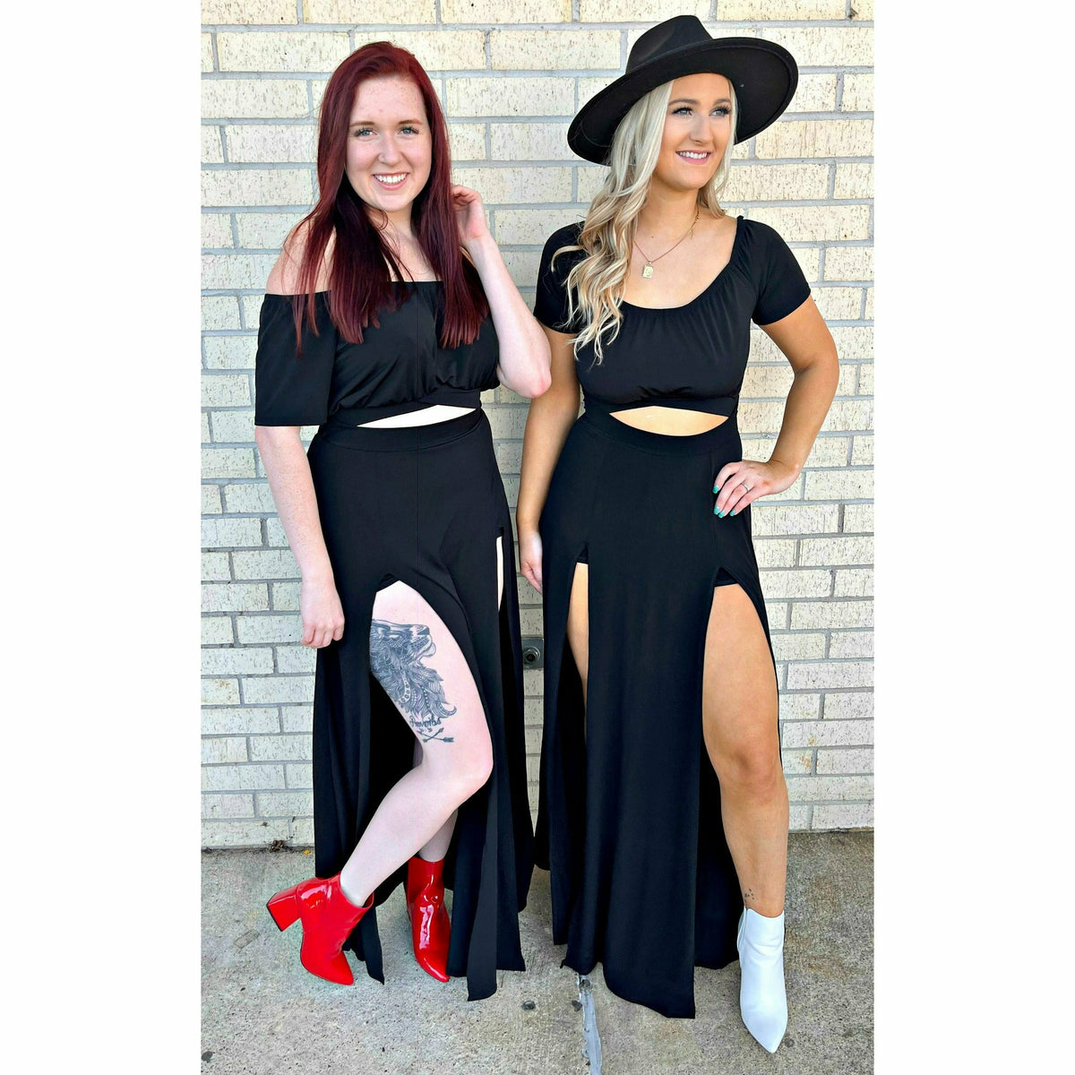 Ember Night Black Maxi Dress