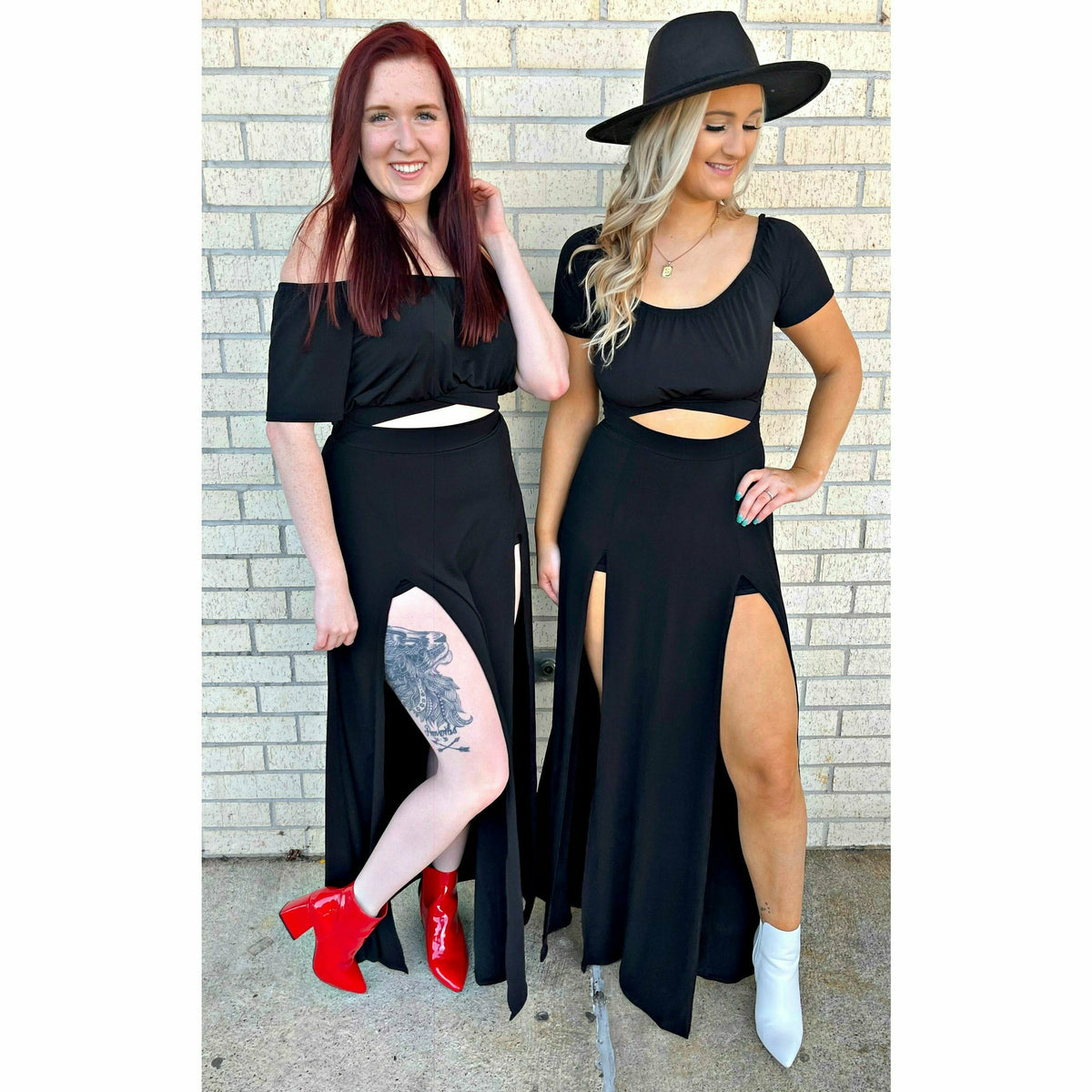 Ember Night Black Maxi Dress