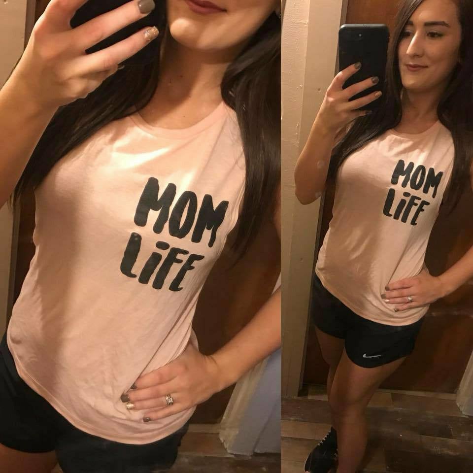 Simple Mom Life Tank - Gabriel Clothing Company