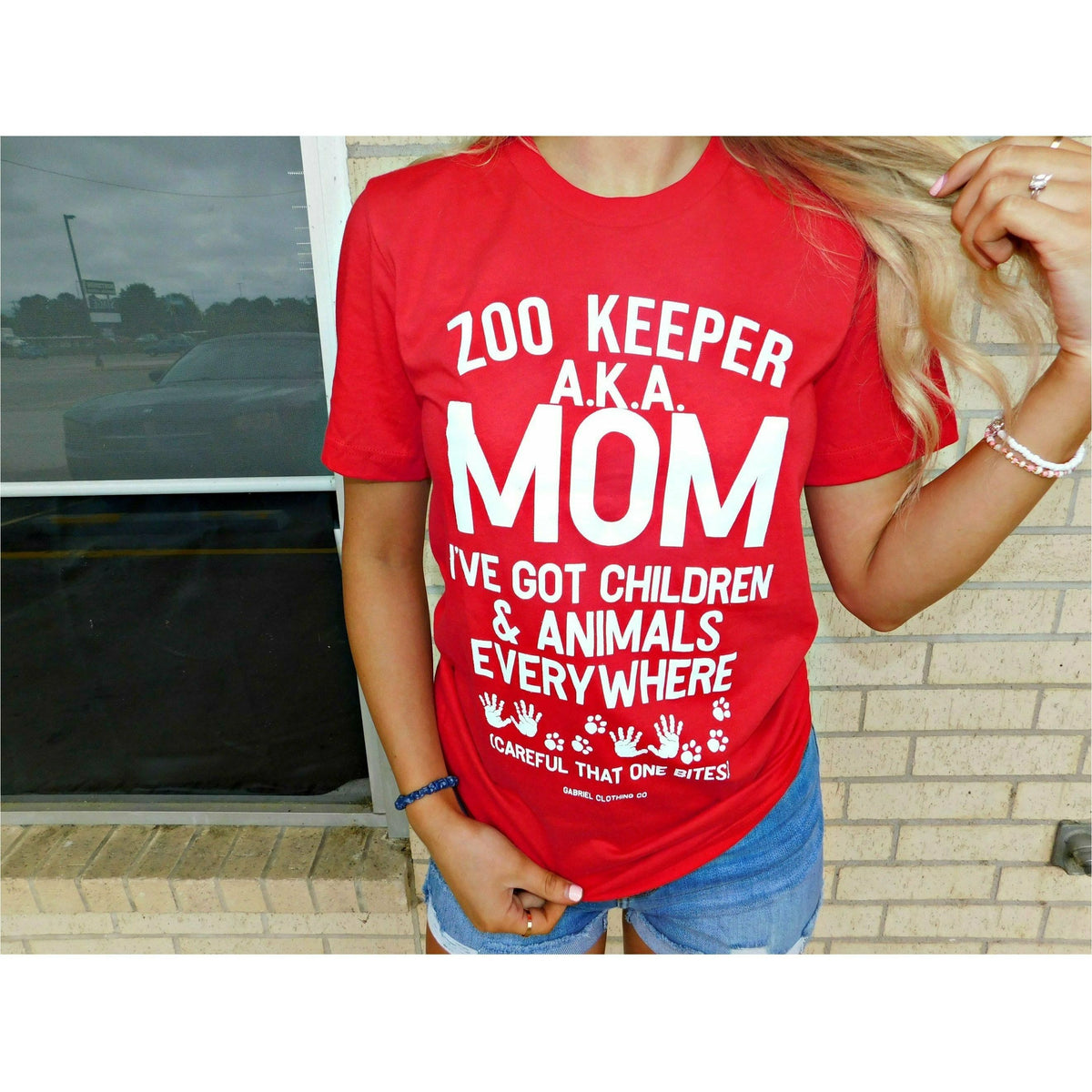 ZOO KEEPER Aka Mom I&#39;ve got Kids TEE