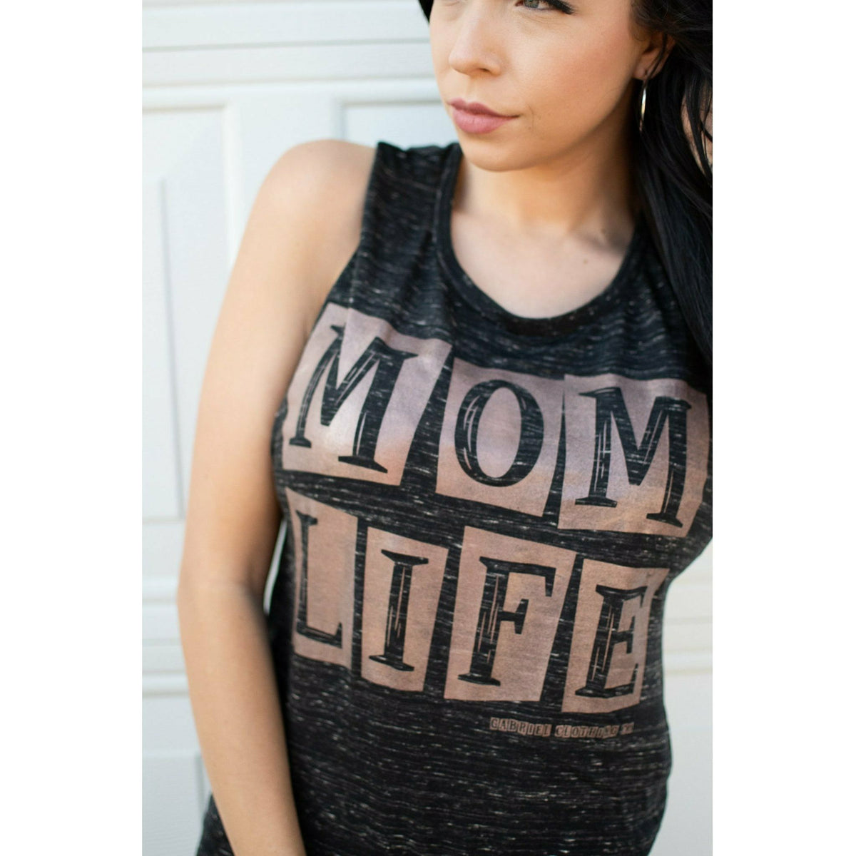 Rose gold Mom life Muscle tank (more colors)