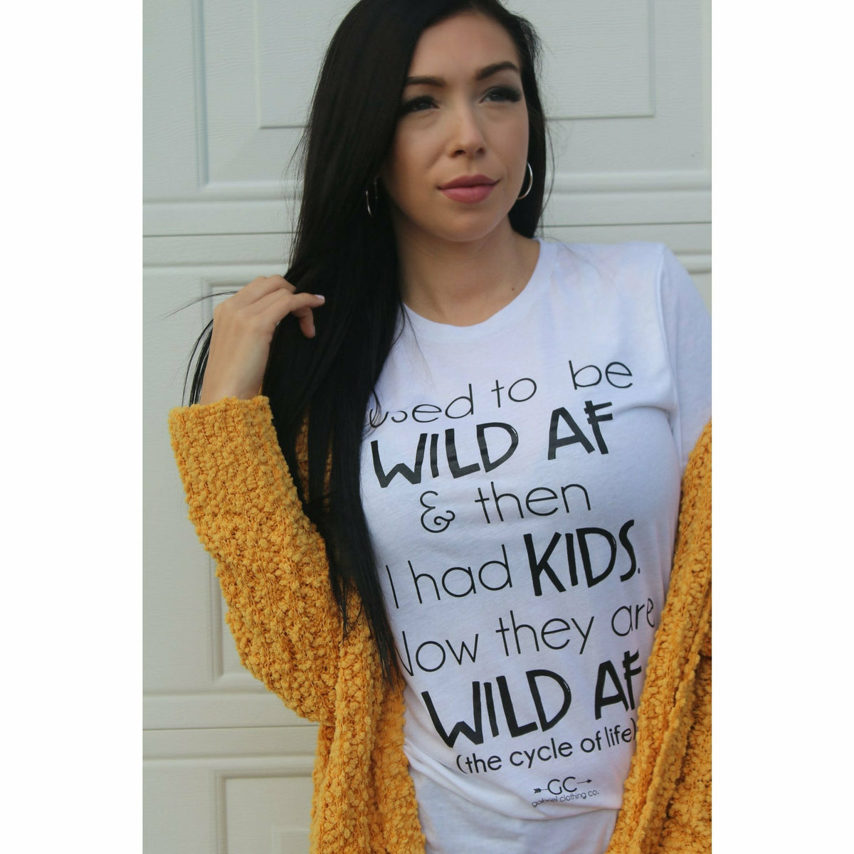 I used to be Wild AF tee