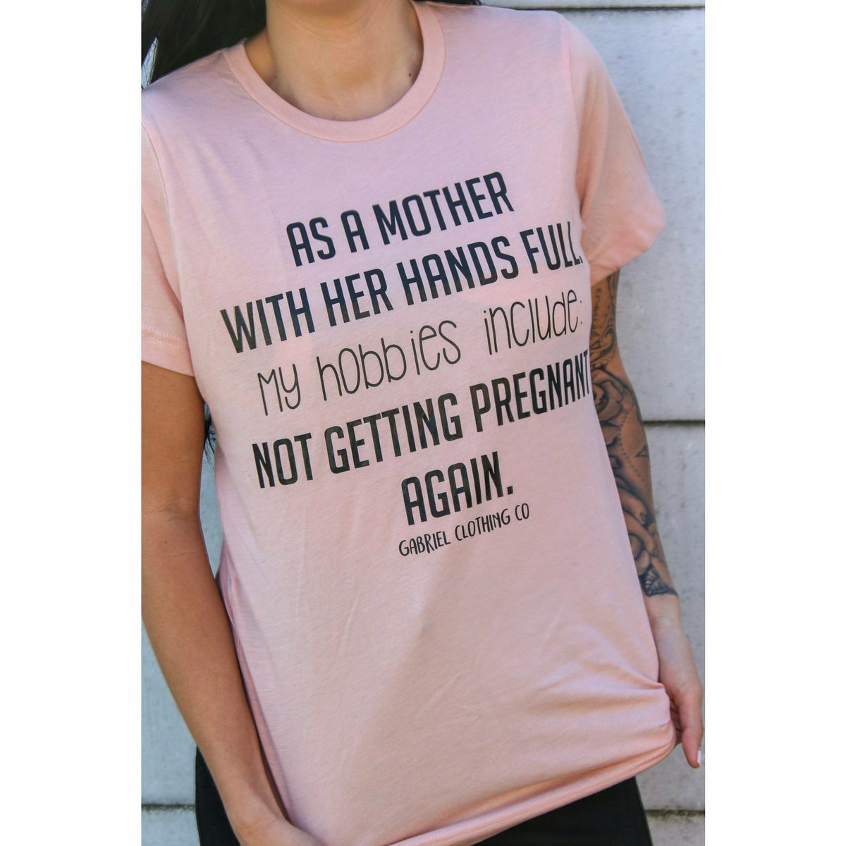 Hands Full Mom Tee