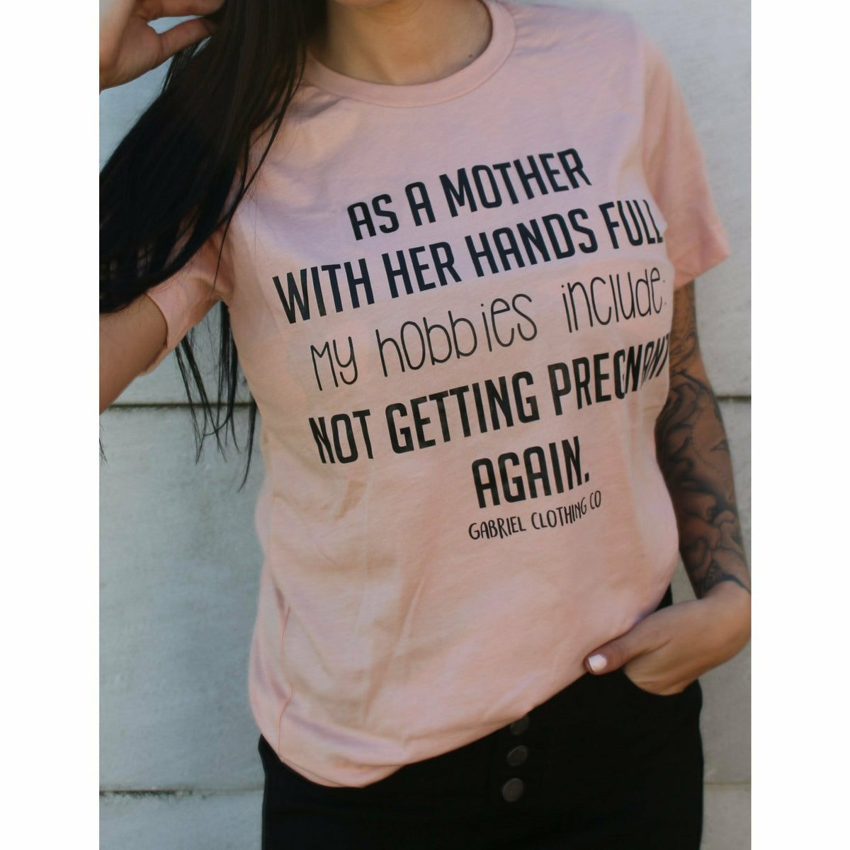 Hands Full Mom Tee